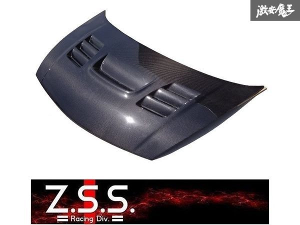 Z.S.S. ZSS FD2 シビック タイプR 綾織り ダクト付き エアロ カーボン 
